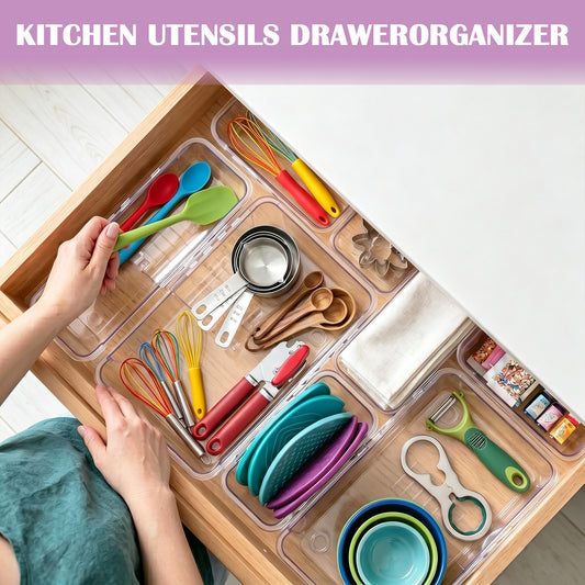 Clear Acrylic Drawer Organizer