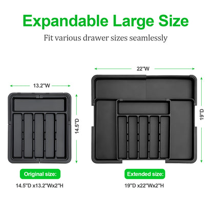 Adjustable Kitchen Drawer Organizer
