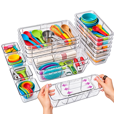 Clear Acrylic Drawer Organizer