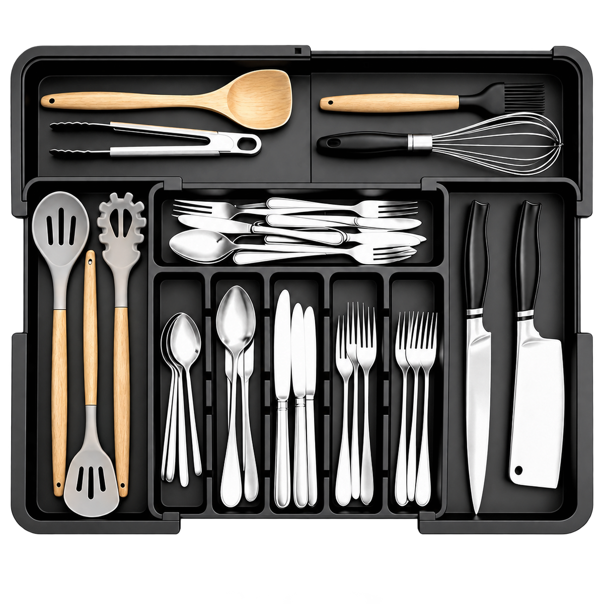 Adjustable Kitchen Drawer Organizer