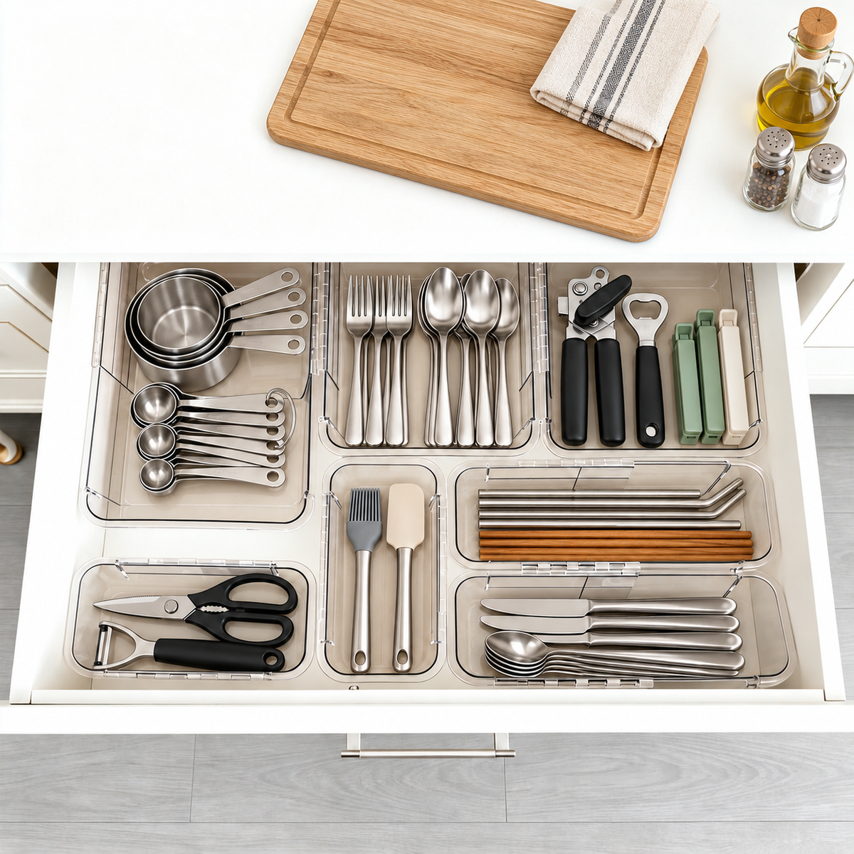 Clear Acrylic Drawer Organizer